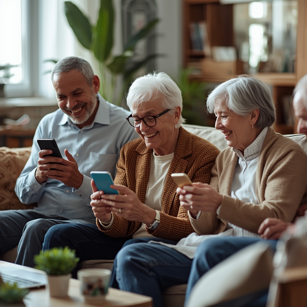 Komunitas Lansia Modern Aktif dan Melek Digital di Era Online