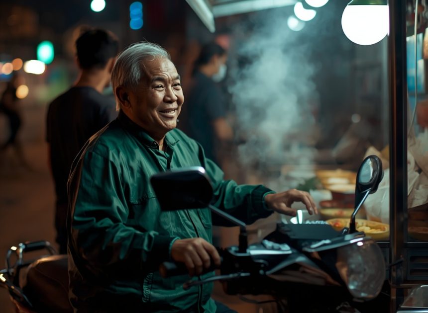 Driver Ojol Senior Ini Bangkit, Kini Sukses Bangun Bisnis Kuliner
