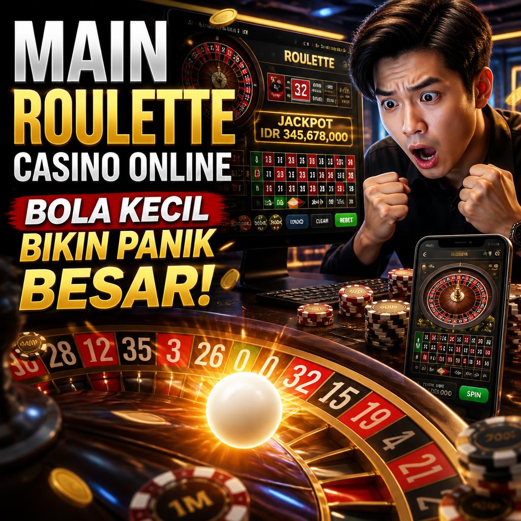 Main Roulette Casino Online, Bola Kecil Bikin Panik Besar