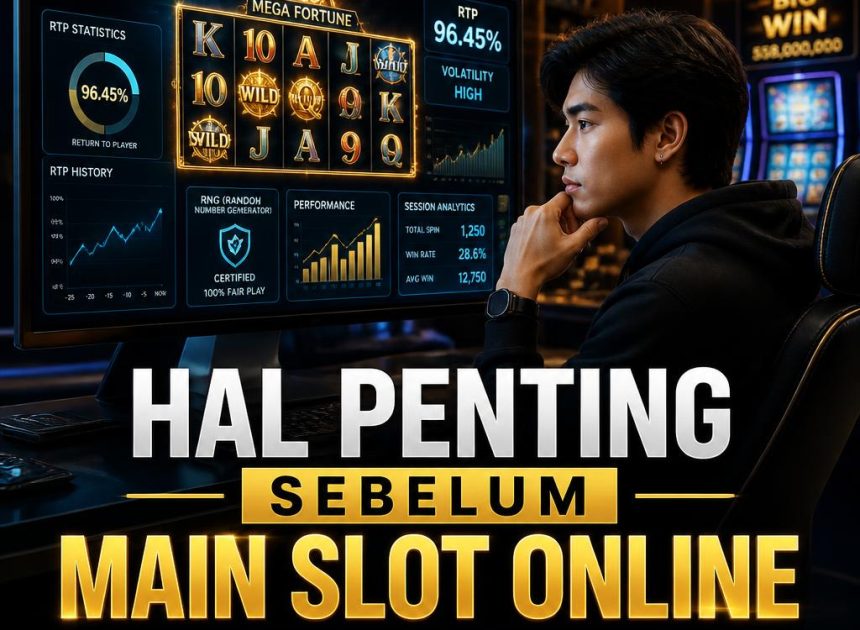 Hal Penting Yang Wajib Diketahui Sebelum Main Slot Online