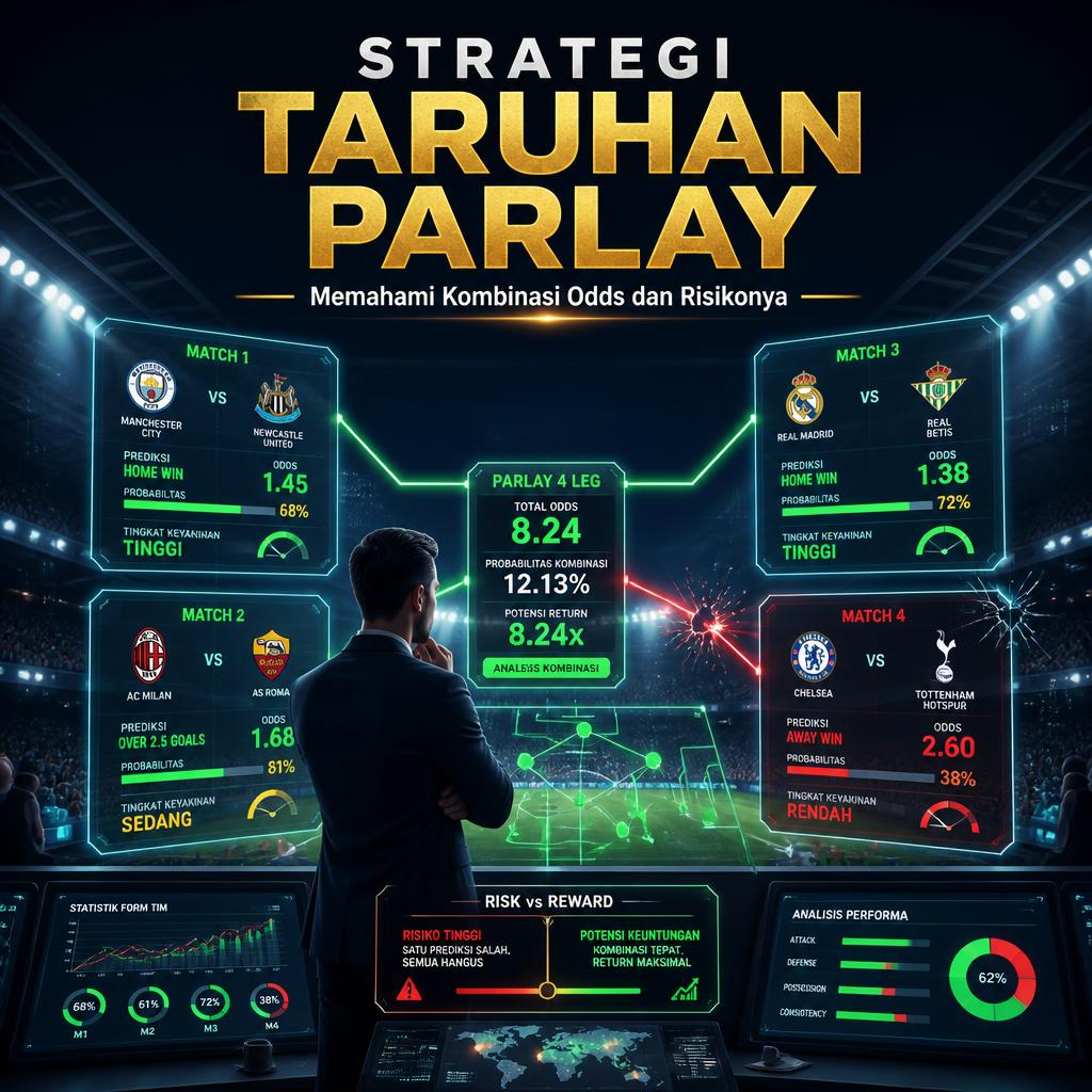 Strategi Taruhan Parlay Memahami Kombinasi Odds dan Risikonya
