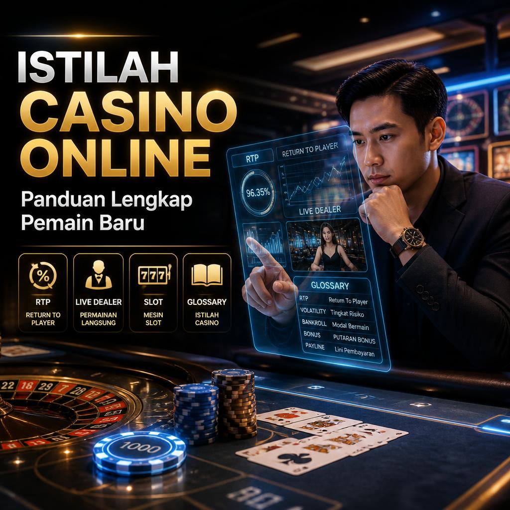 Daftar Istilah Casino Online yang Wajib Dipahami Pemain Baru