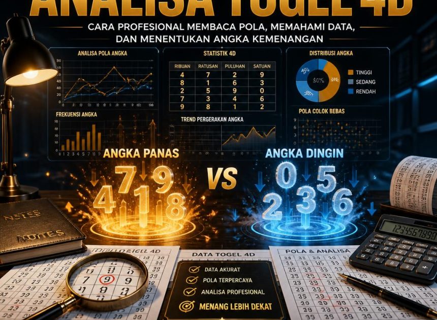 Rahasia Membuat Analisa Togel 4D dengan Melihat Angka Panas dan Angka Dingin