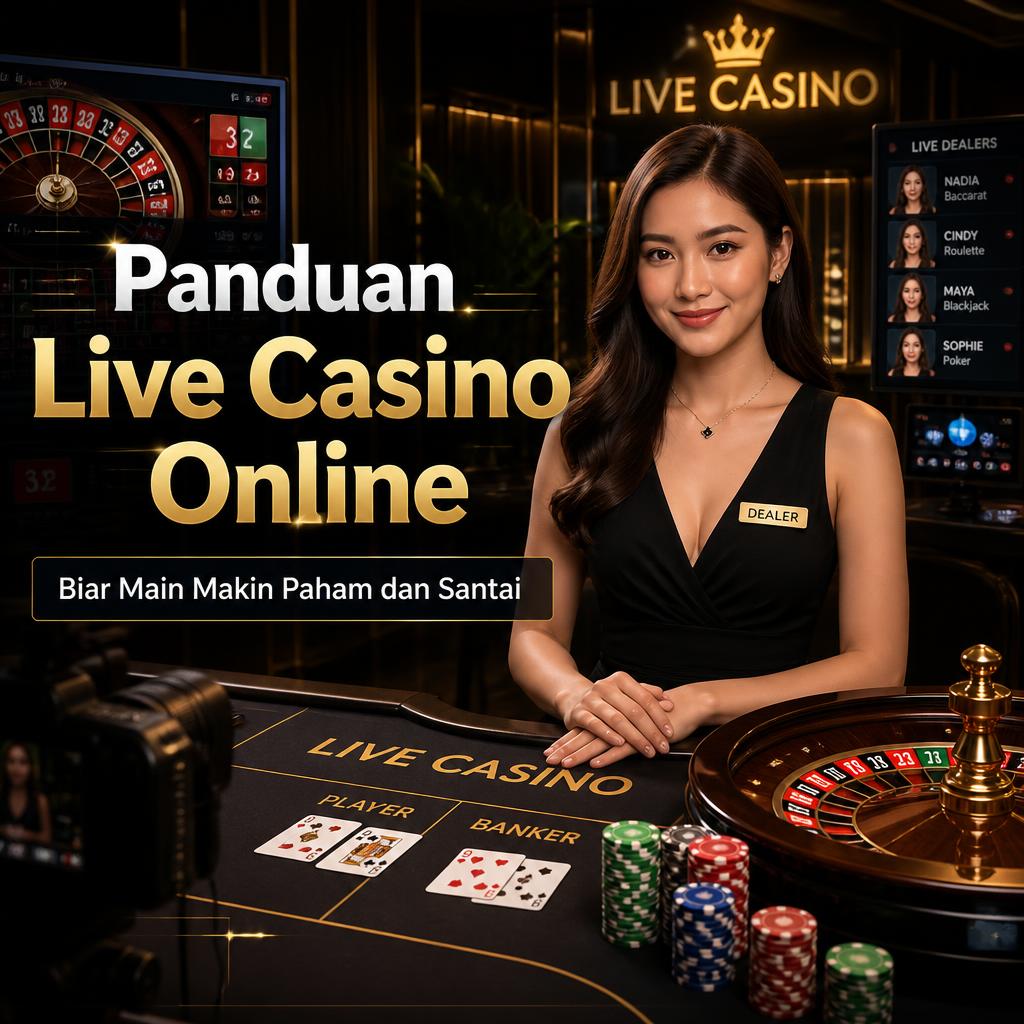 Panduan Live Casino Online: Biar Main Makin Paham dan Santai!!!