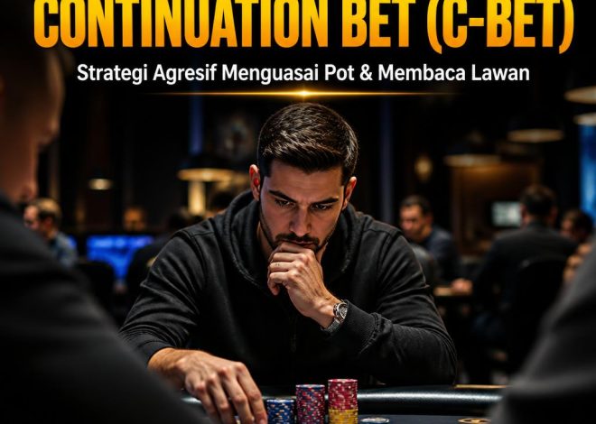 Teknik Poker Continuation Bet: Strategi Agresif untuk Menguasai Pot