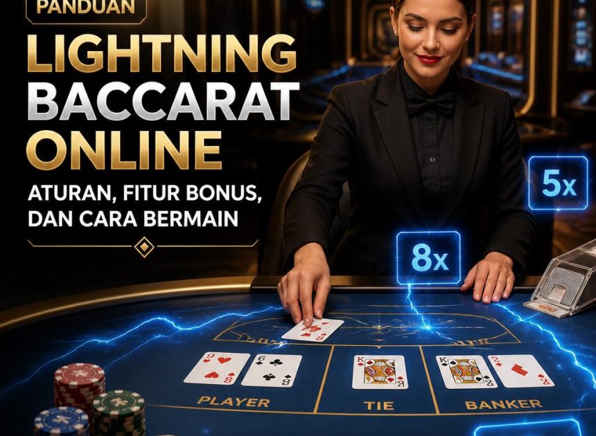 Panduan Lightning Baccarat Online: Aturan, Fitur Bonus, dan Cara Bermain