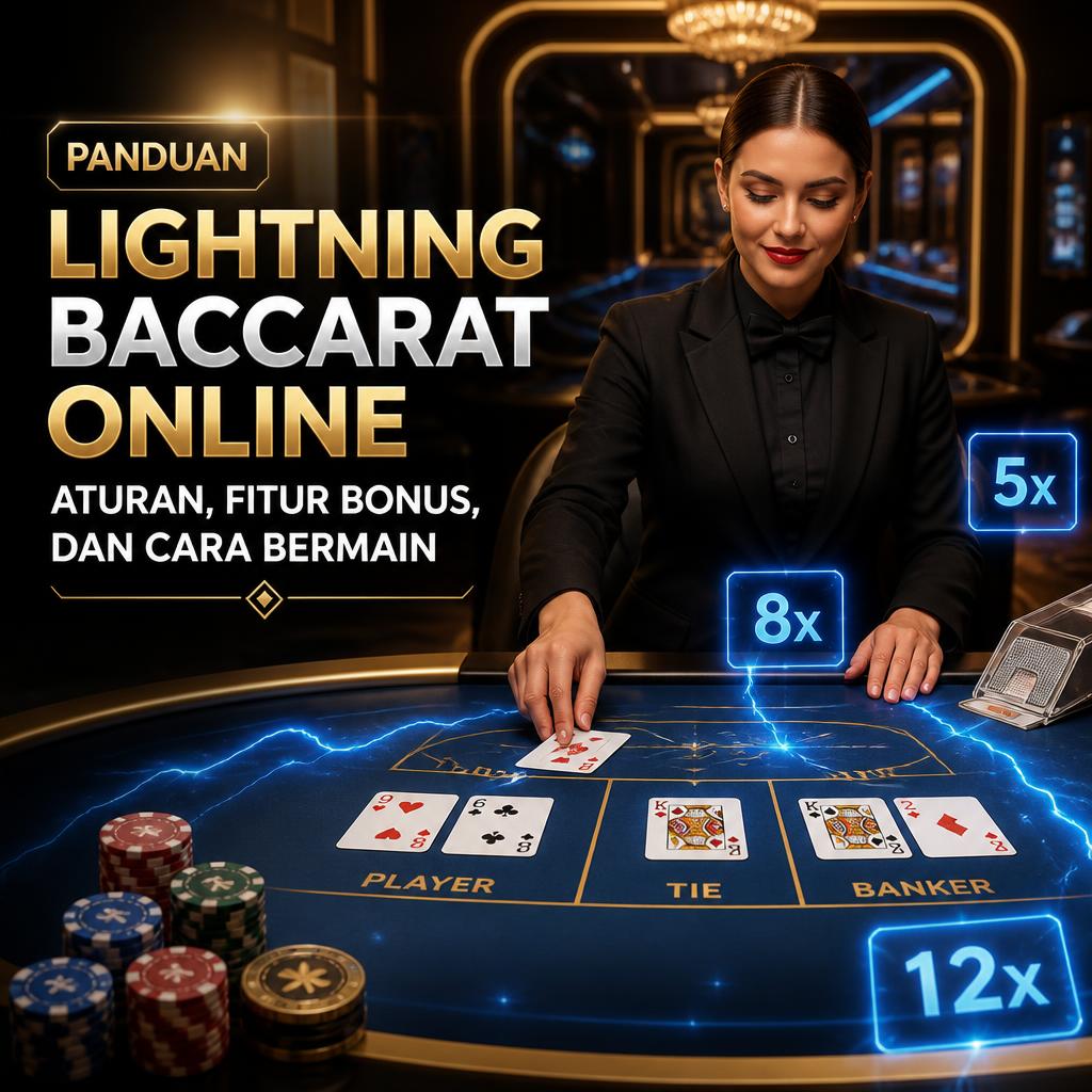 Panduan Lightning Baccarat Online: Aturan, Fitur Bonus, dan Cara Bermain