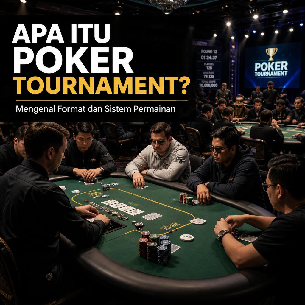 Apa Itu Poker Tournament? Mengenal Format dan Sistem Permainan