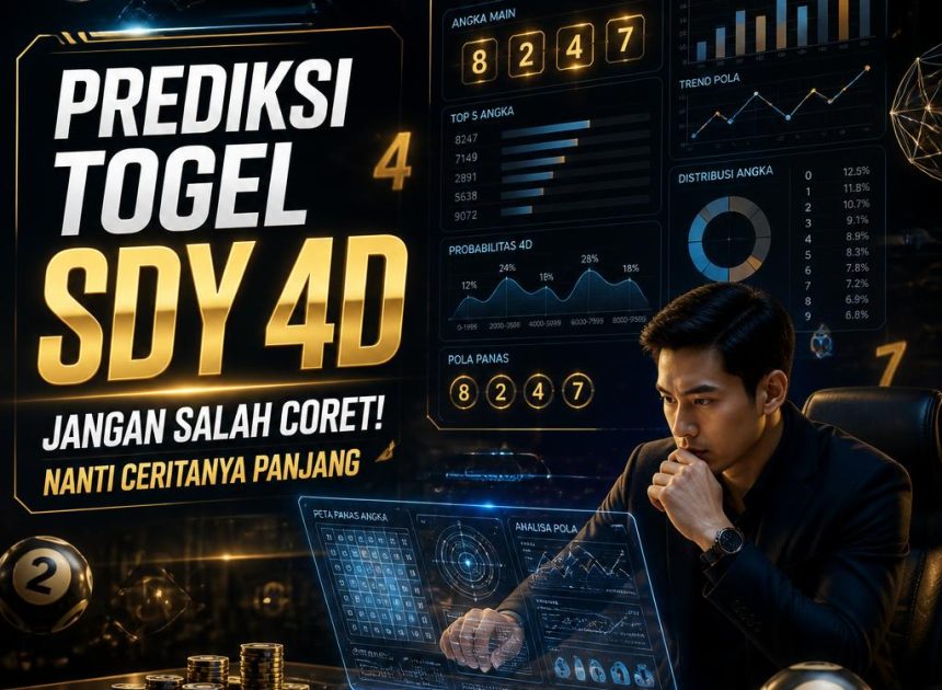 Prediksi Togel SDY 4D: Jangan Salah Coret, Nanti Ceritanya Panjang